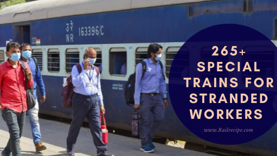 265+ Special Trains for Stranded Workers