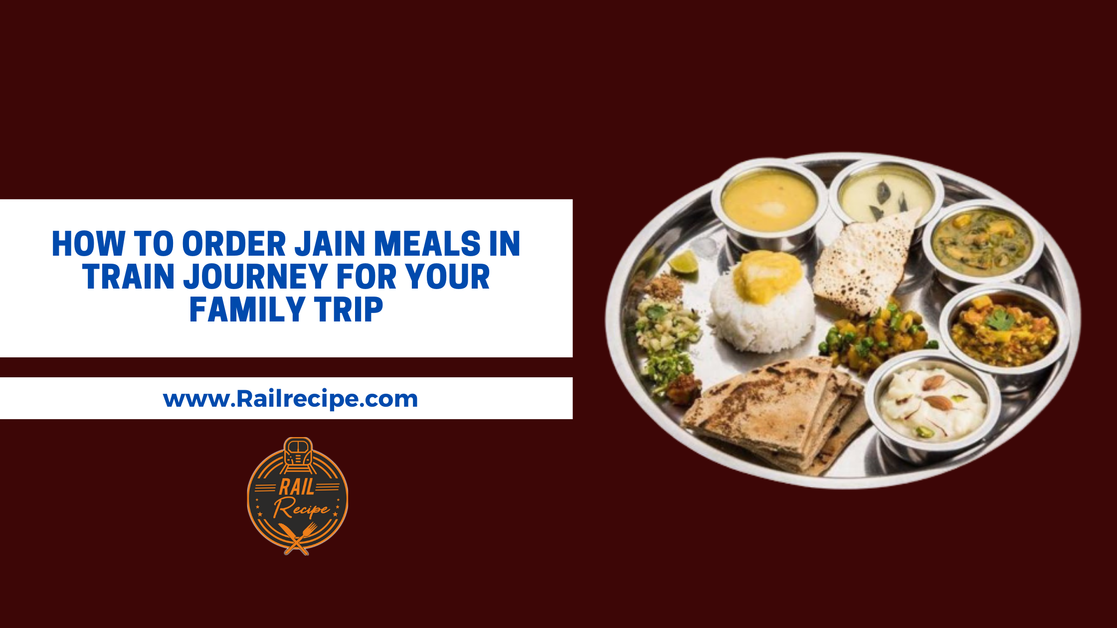how to order pure jain food on train journey