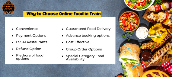 food online in train