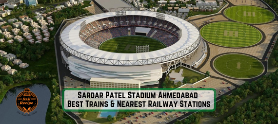 nearest railway station Sardar Patel Stadium Ahmedabad