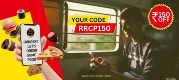 food in train at jhansi railway station