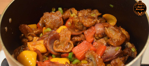 chinese food on train