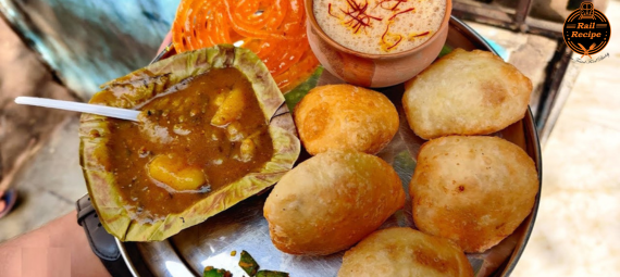 Bihari Food on Train