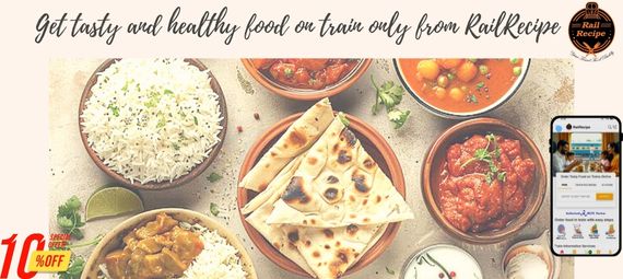 Discount on train food order from railrecipe
