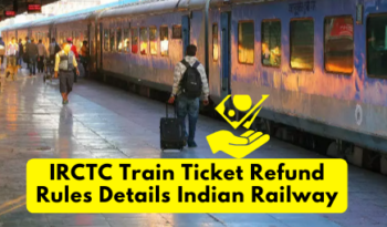 IRCTC Train Ticket Refund Rules