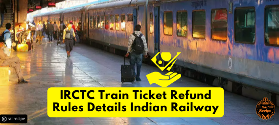 IRCTC Train Ticket Refund Rules