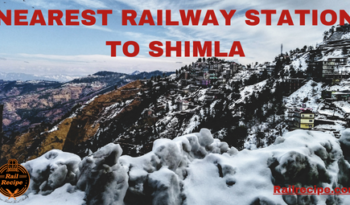 Nearest Railway Station To Shimla