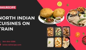 north indian foods on train