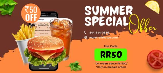 summer special train food offer