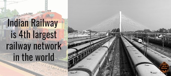 indian railways is the worlds 4th largest train network