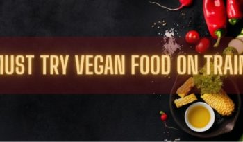 must try vegan food on train