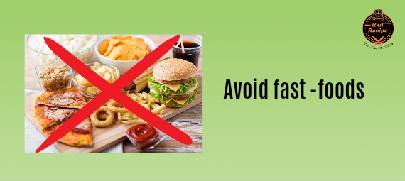 avoid fast foods