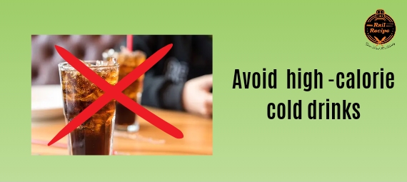 avoid high-calorie cold drinks