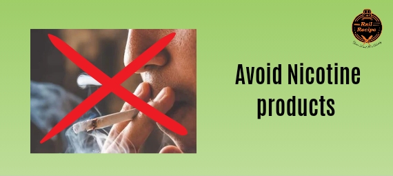 avoid nicotine products