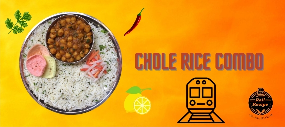 chhole rice combo