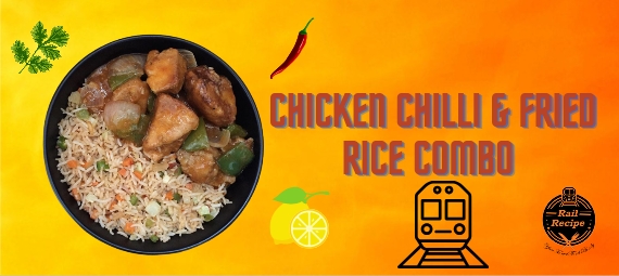 chicken chilli & fried rice combo