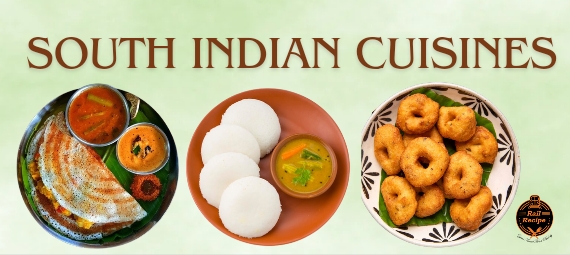 south indian cuisines on train