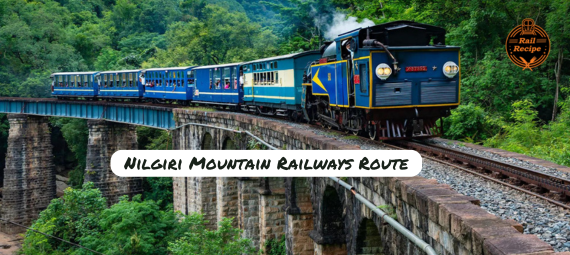 scenic train routes in India