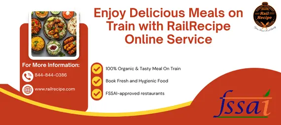 Order Online Food on Train