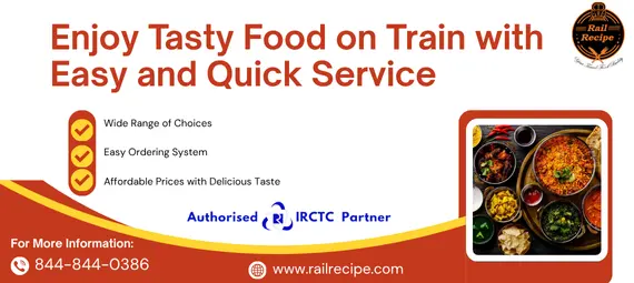 Order Online Food on Train