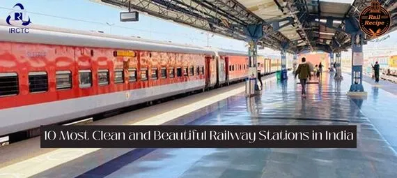 clean and beautiful railway stations