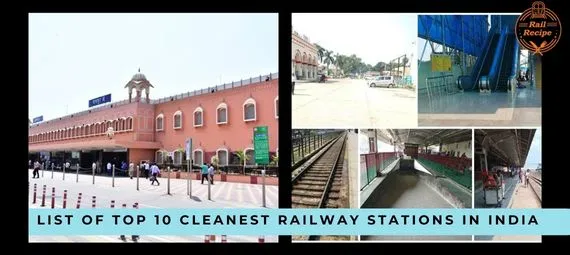 clean and beautiful railway stations